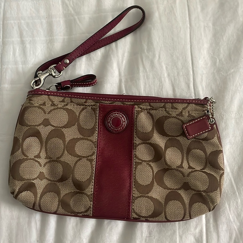 Coach wristlet